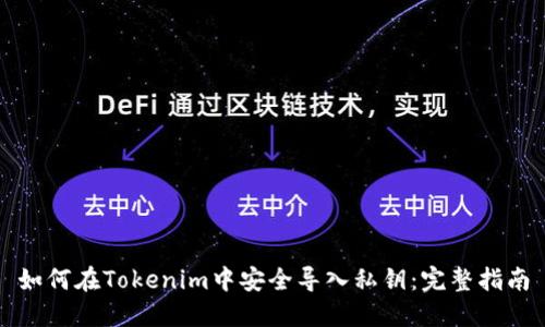 如何在Tokenim中安全导入私钥：完整指南