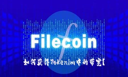 如何获得Tokenim中的带宽？