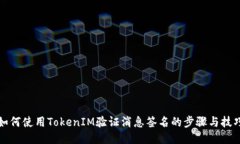 如何使用TokenIM验证消息签