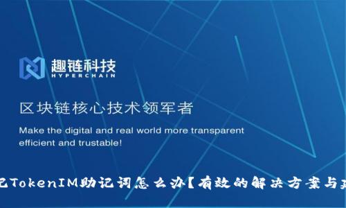 忘记TokenIM助记词怎么办？有效的解决方案与建议