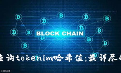 如何查询tokenim哈希值：最详尽的指南