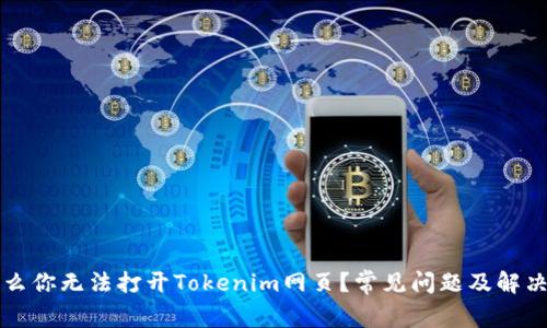 为什么你无法打开Tokenim网页？常见问题及解决方案